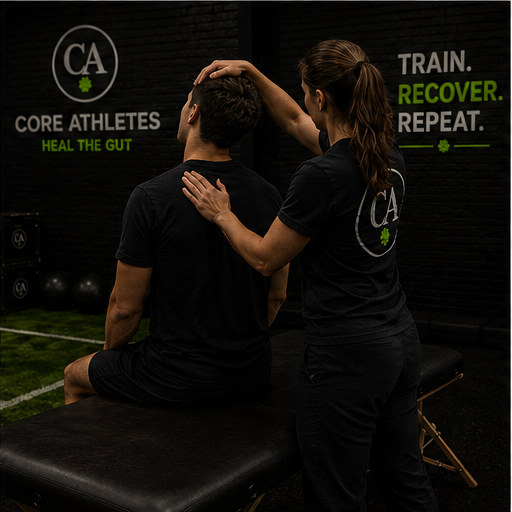 Assisted Mobility Stretching session at Core Athletes